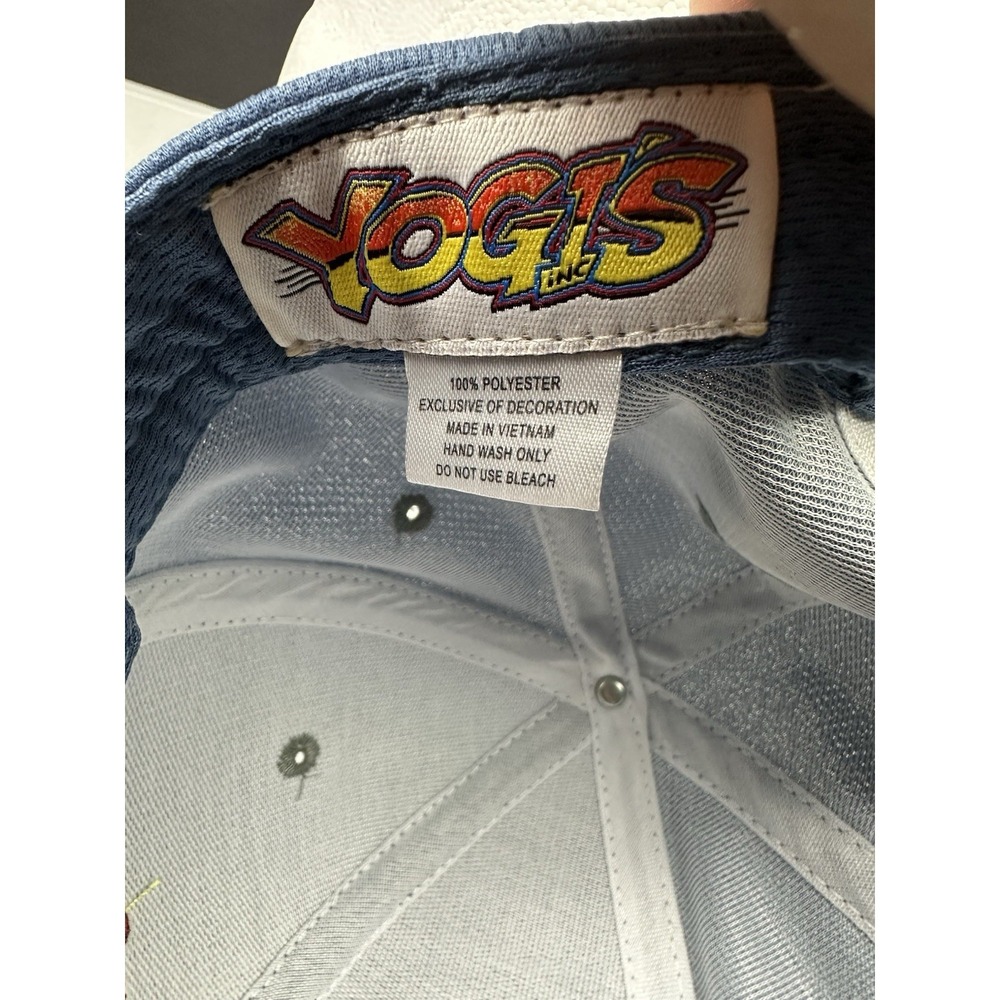 Yogi's Inc. Car Parts Hat Cap Blue Adjustable Strapback Embroidered Logo - Picture 6 of 6